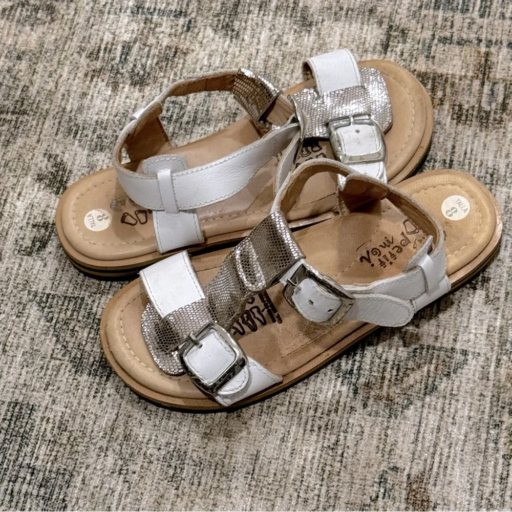 Petit Mai grill Summer Leather Sandals Size 8